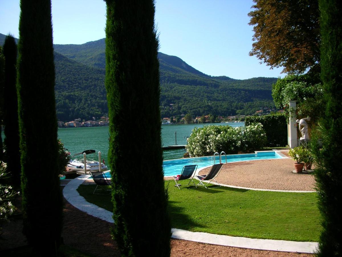 Ville Lago Lugano Porto Ceresio Exteriér fotografie