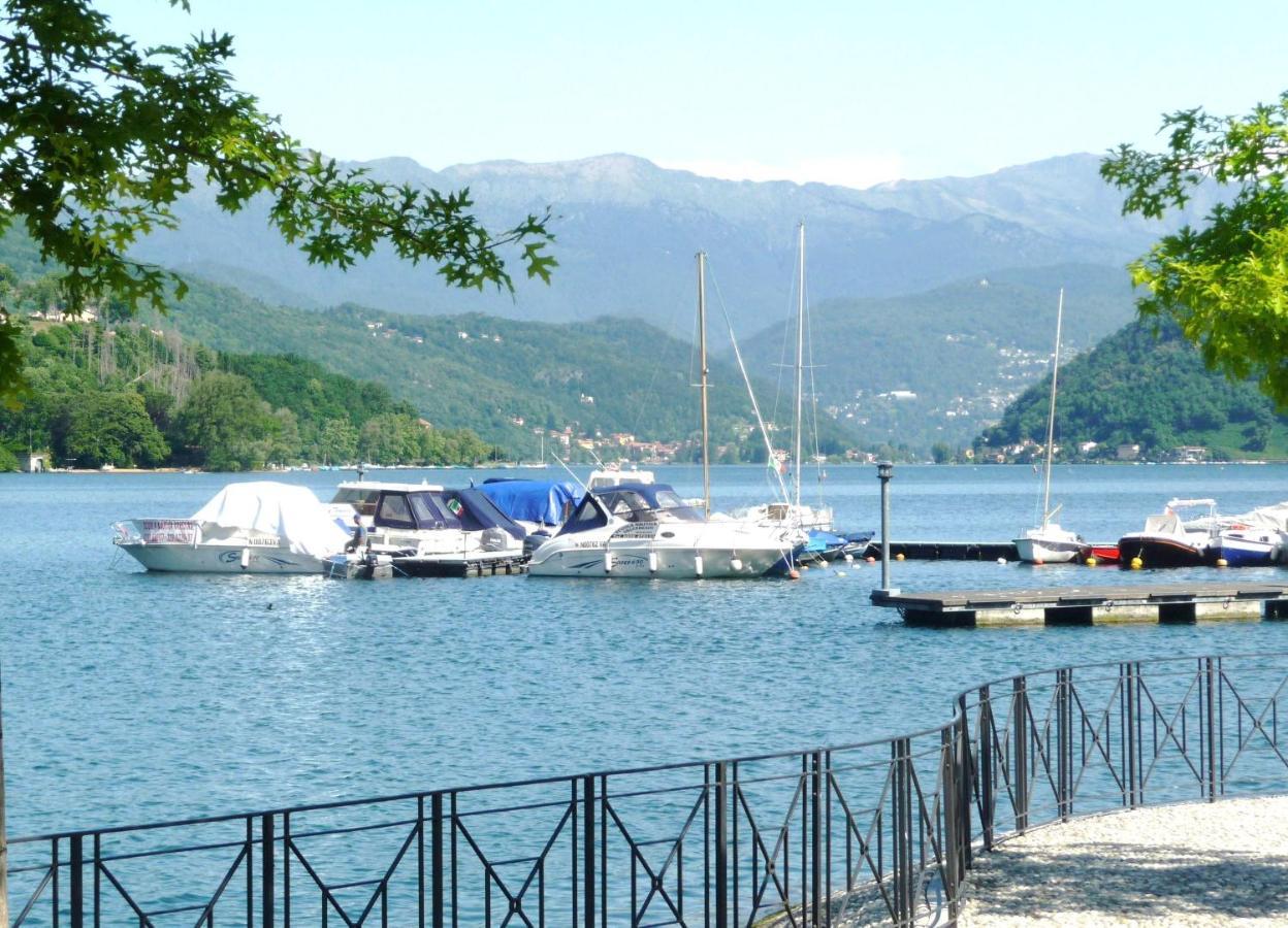 Ville Lago Lugano Porto Ceresio Exteriér fotografie