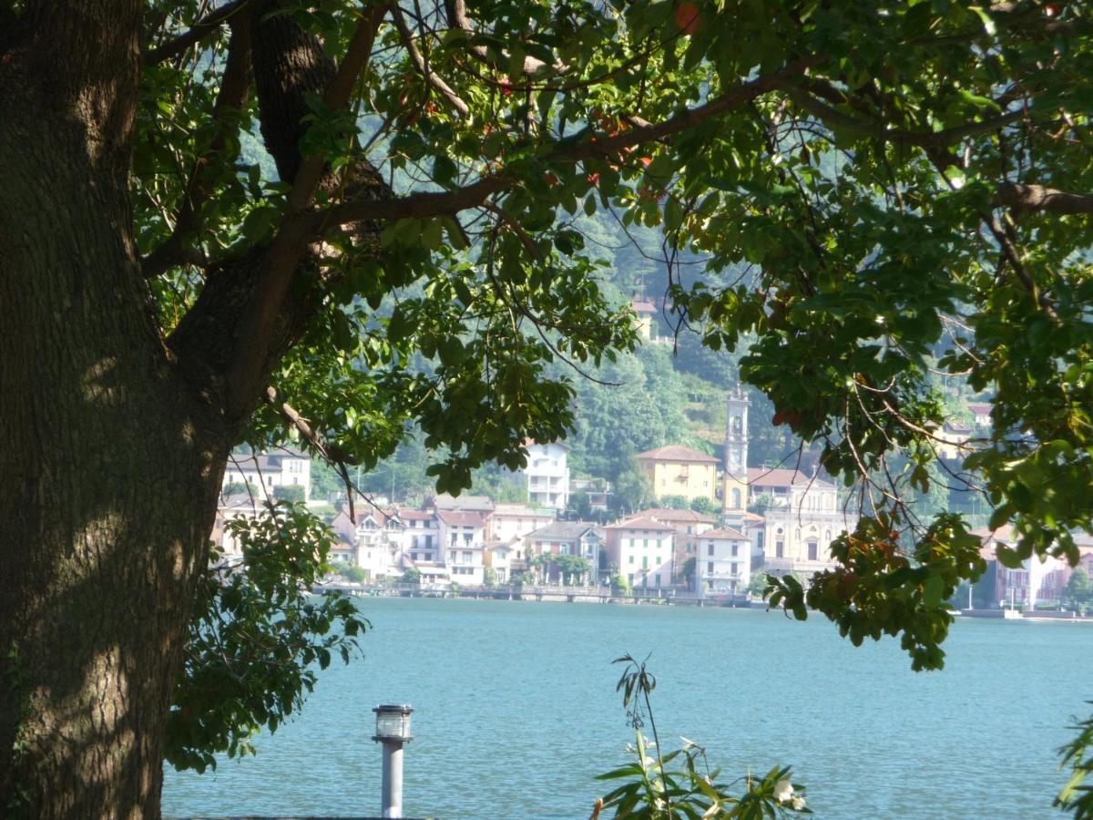 Ville Lago Lugano Porto Ceresio Exteriér fotografie