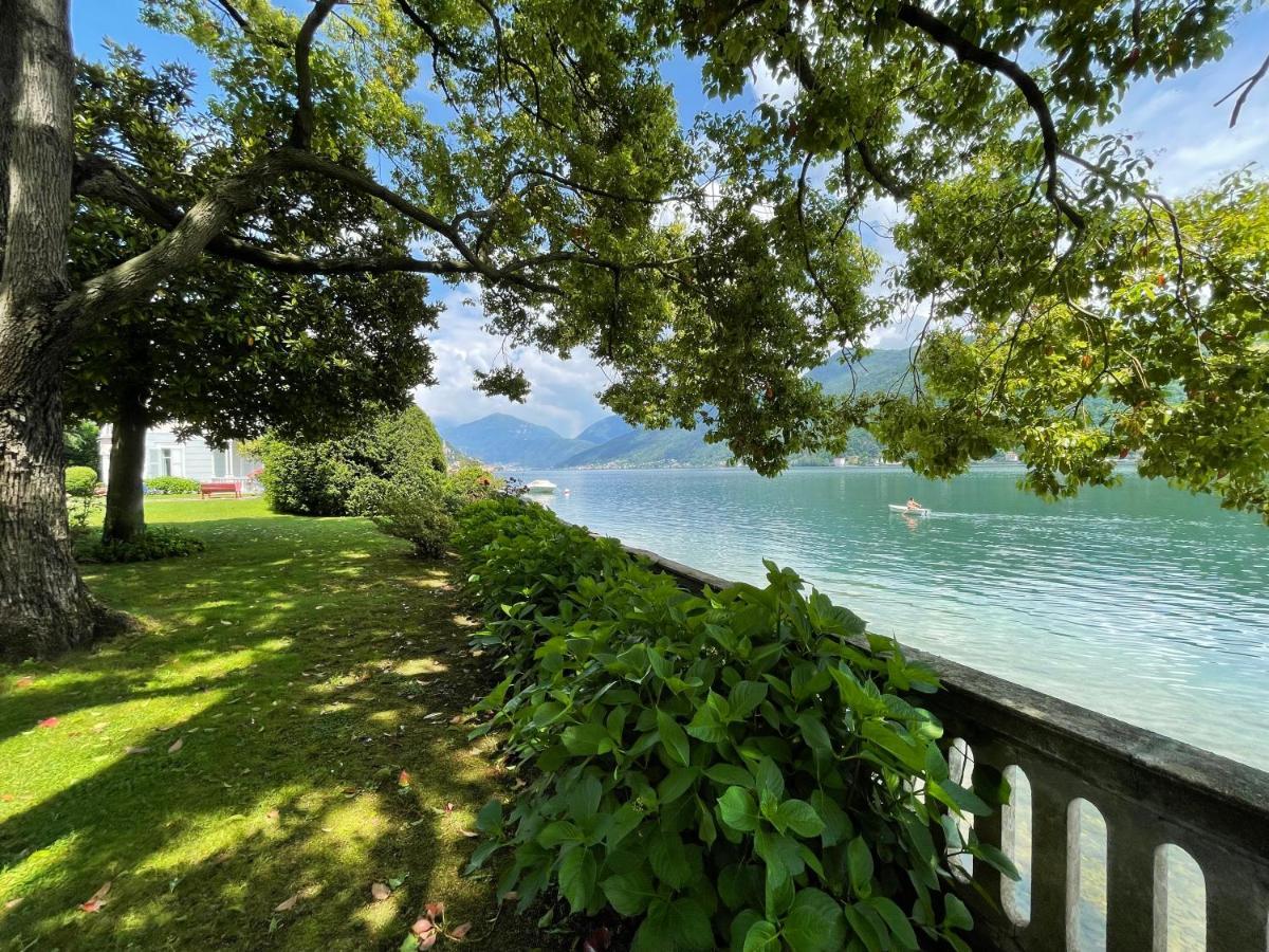 Ville Lago Lugano Porto Ceresio Exteriér fotografie