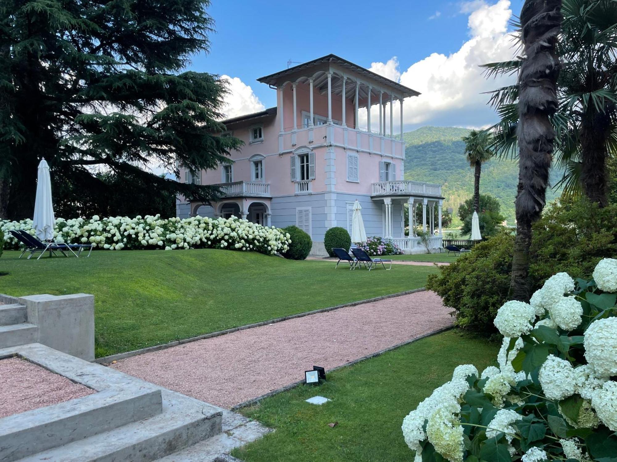 Ville Lago Lugano Porto Ceresio Exteriér fotografie