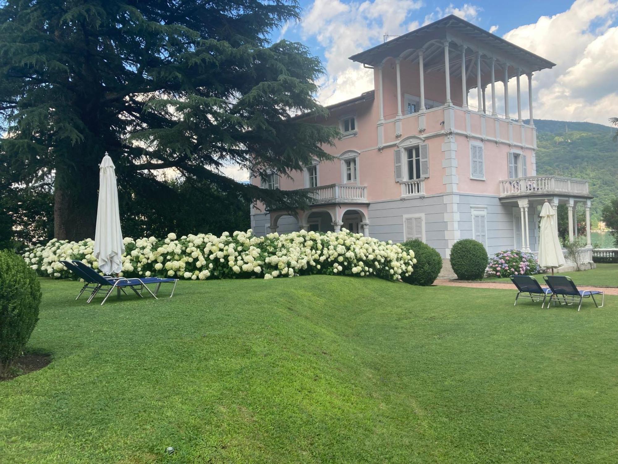 Ville Lago Lugano Porto Ceresio Exteriér fotografie
